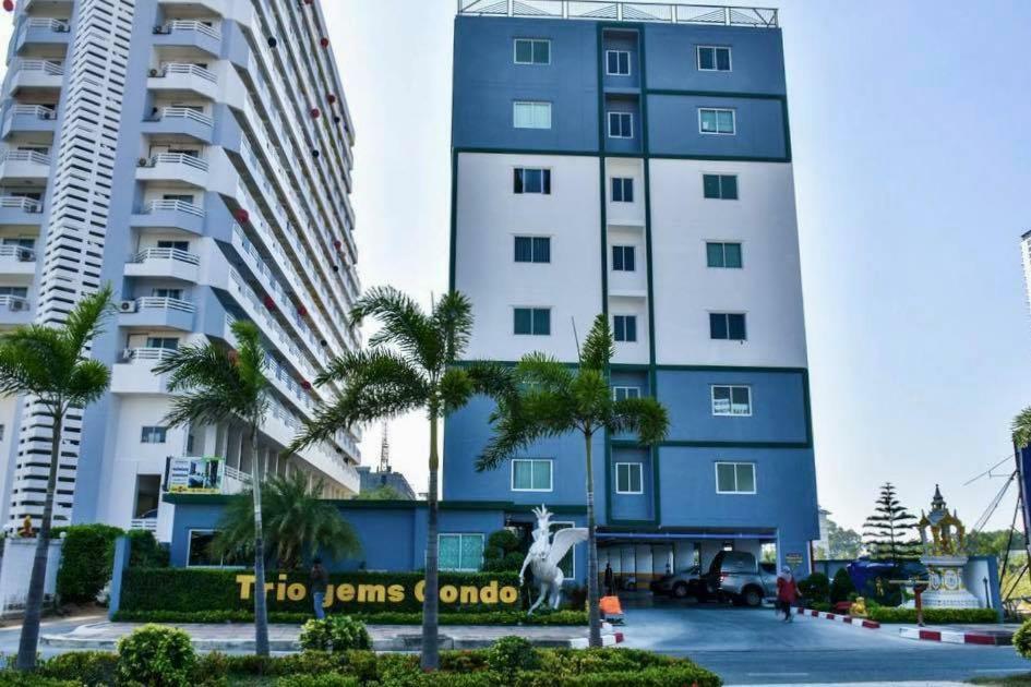 Trio Gems Condo Pattaya, Thailand Jomtien Beach Exterior photo